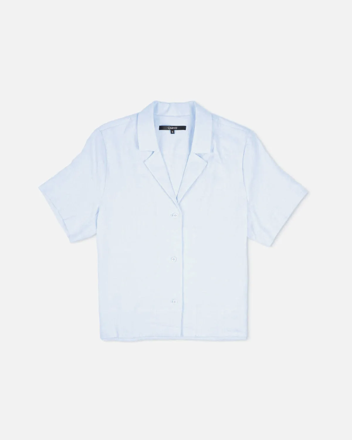 100% European Linen Short Sleeve Shirt