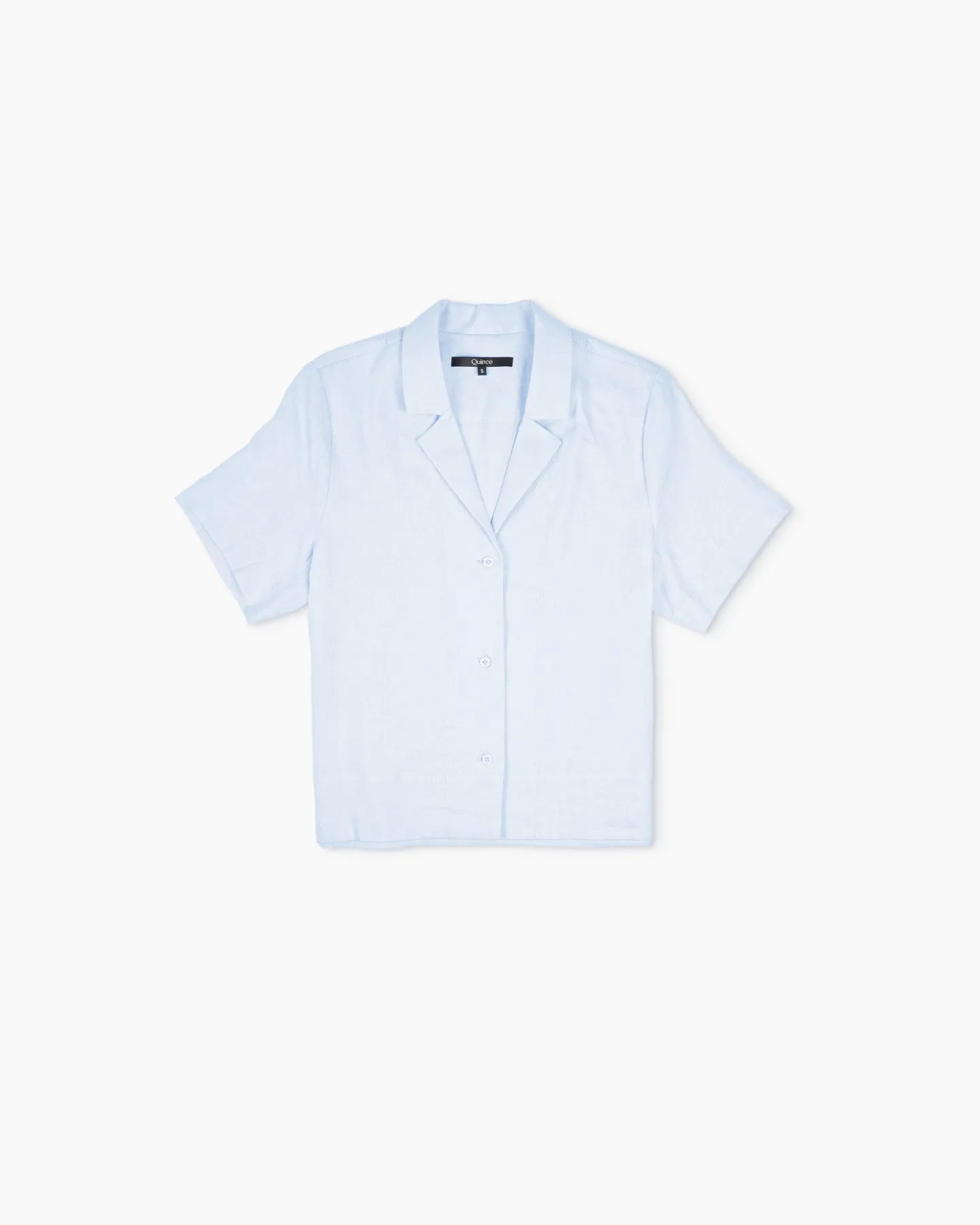 100% European Linen Short Sleeve Shirt