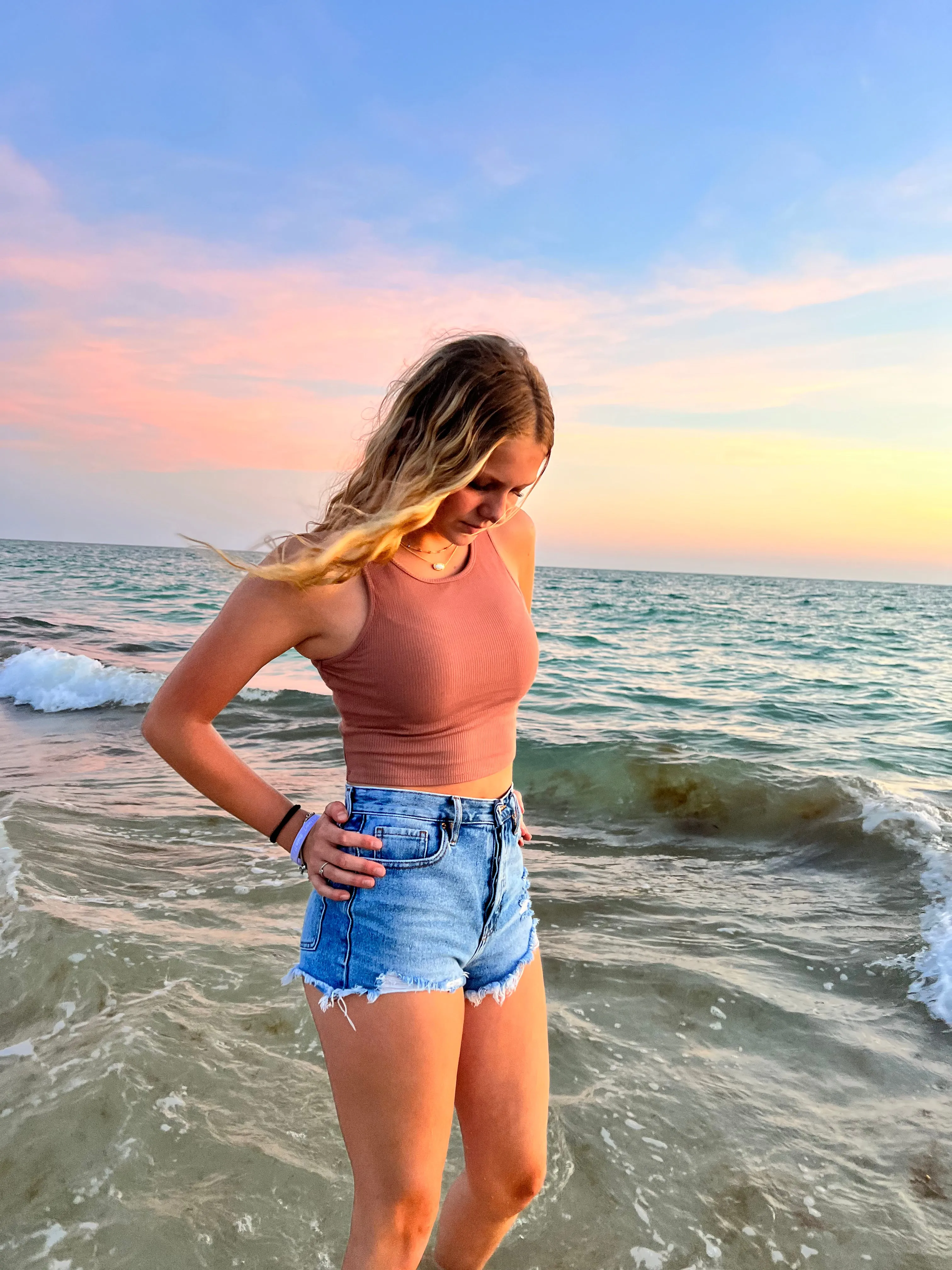 ADELYN KNIT TANK