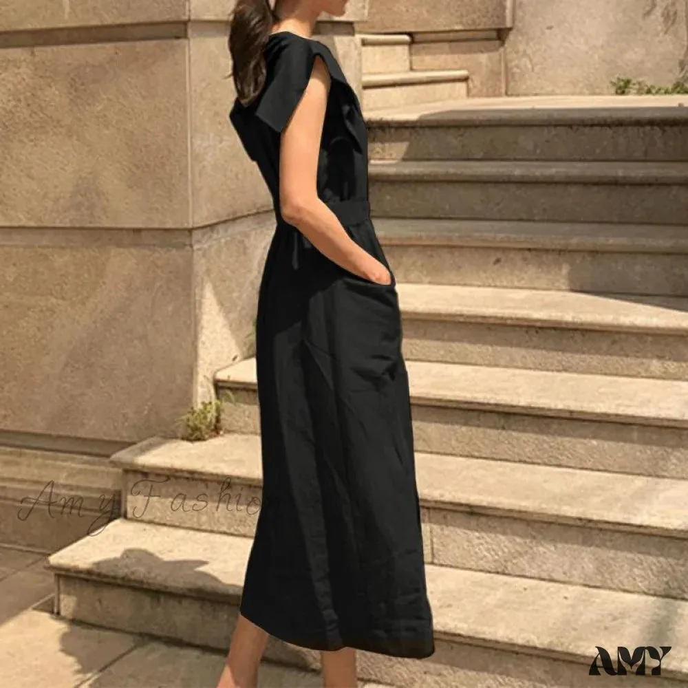 Amy Fashion - Bohemian Sundress Party Maxi Dress