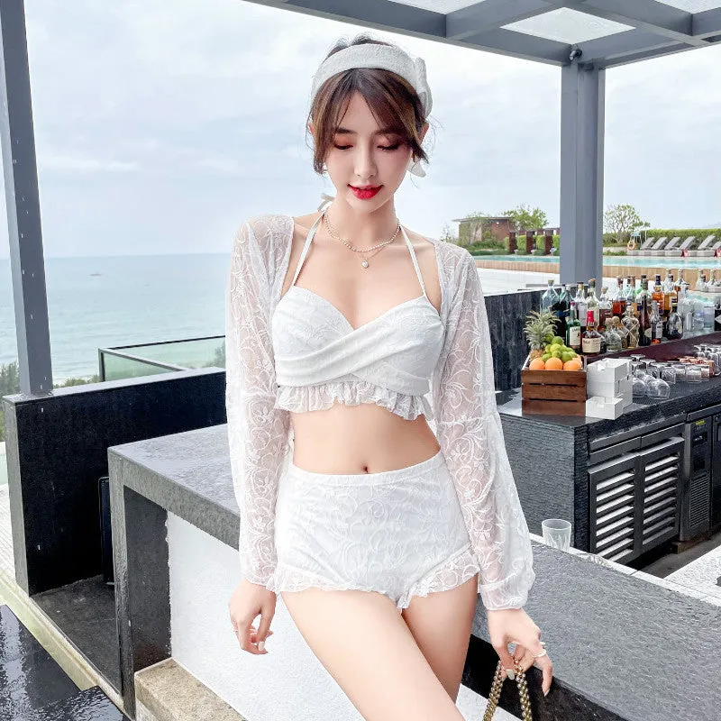 AquaFlare - Sleek Polyester Cover Up by The Nevermore