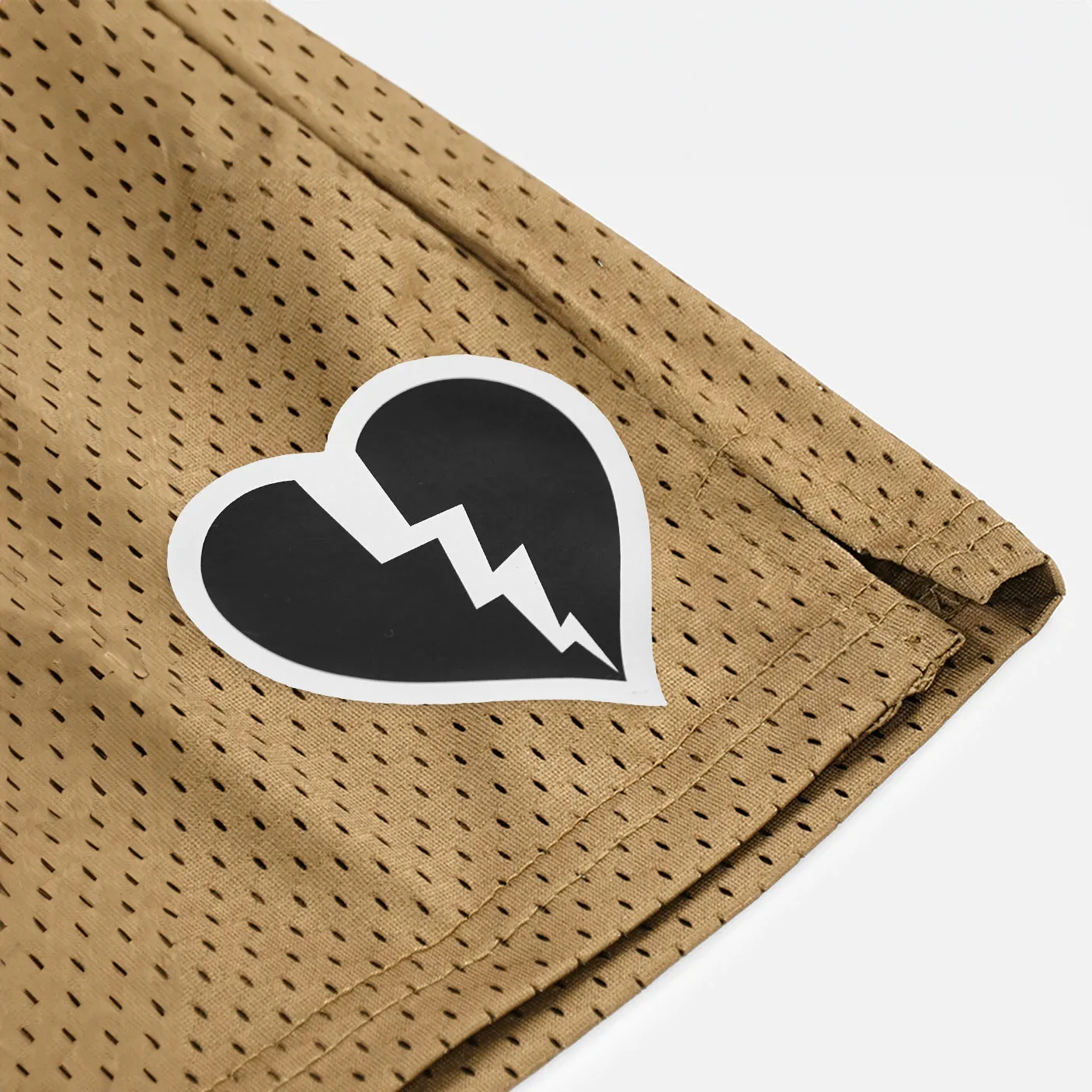 BRKN Patch Shorts - 7"