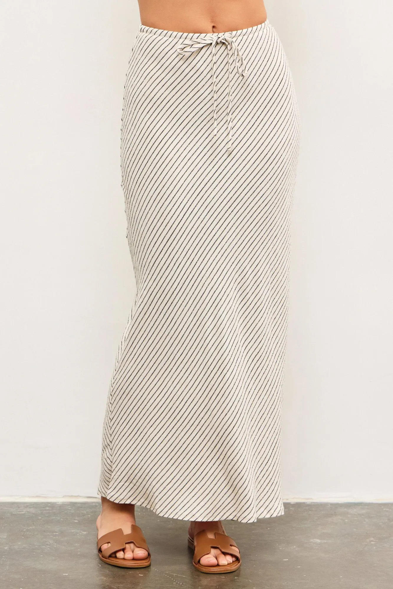 Camilia Linen Maxi Skirt
