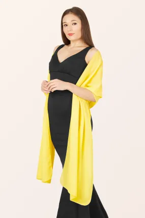 Chiffon Shawl - Yellow