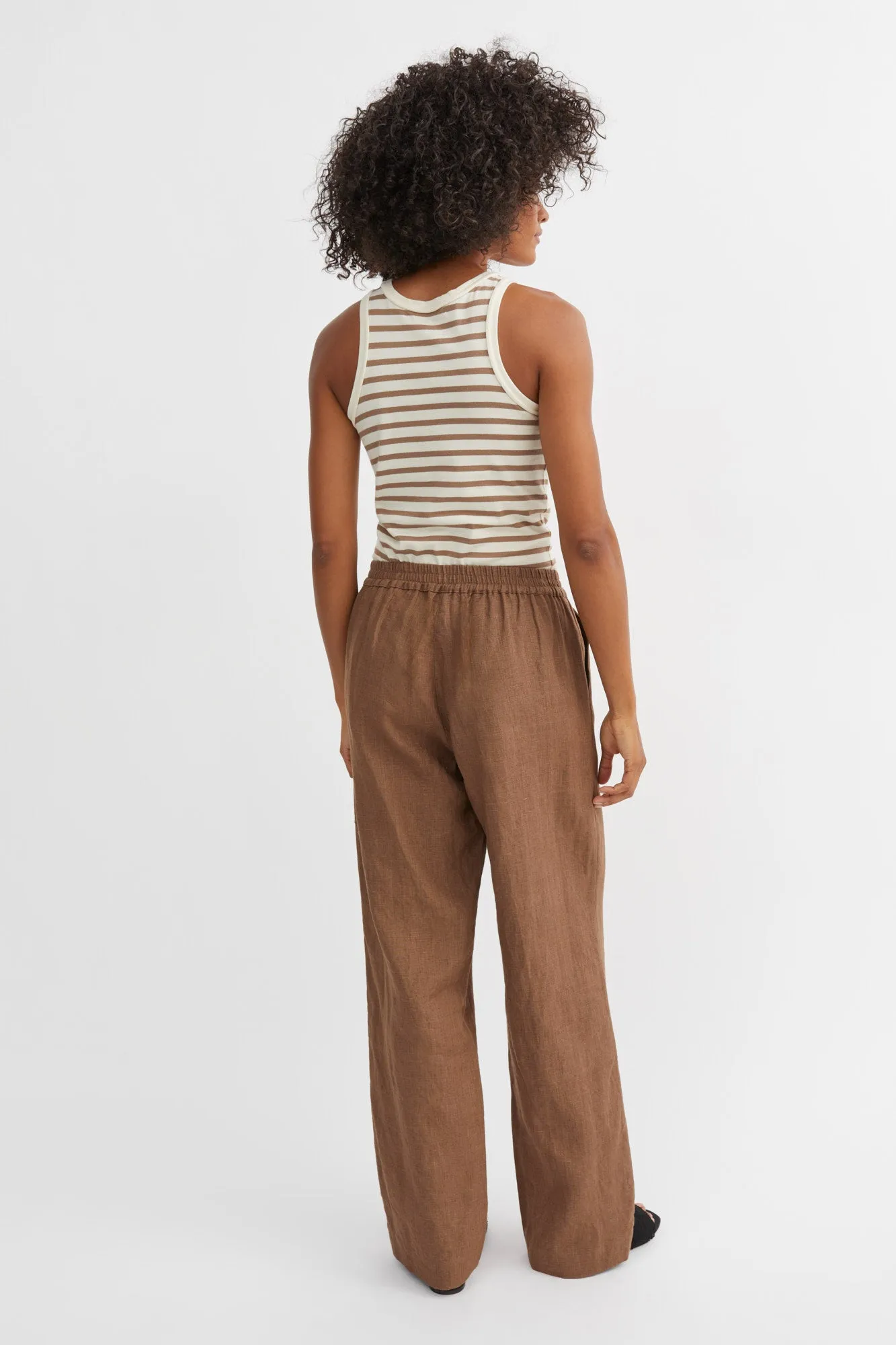 Claudia pants - Cedar brown