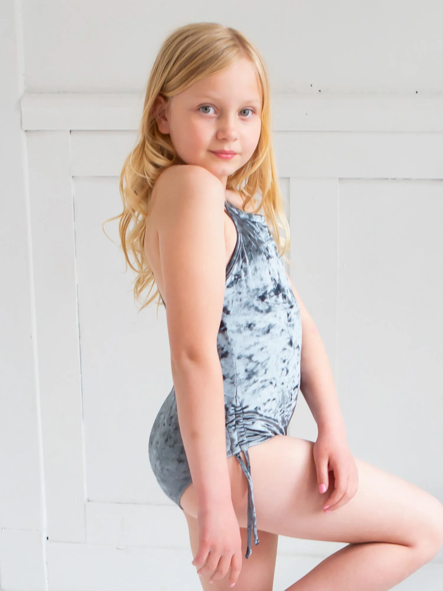 Emiliya  - Crushed Velvet One Piece Swimsuit