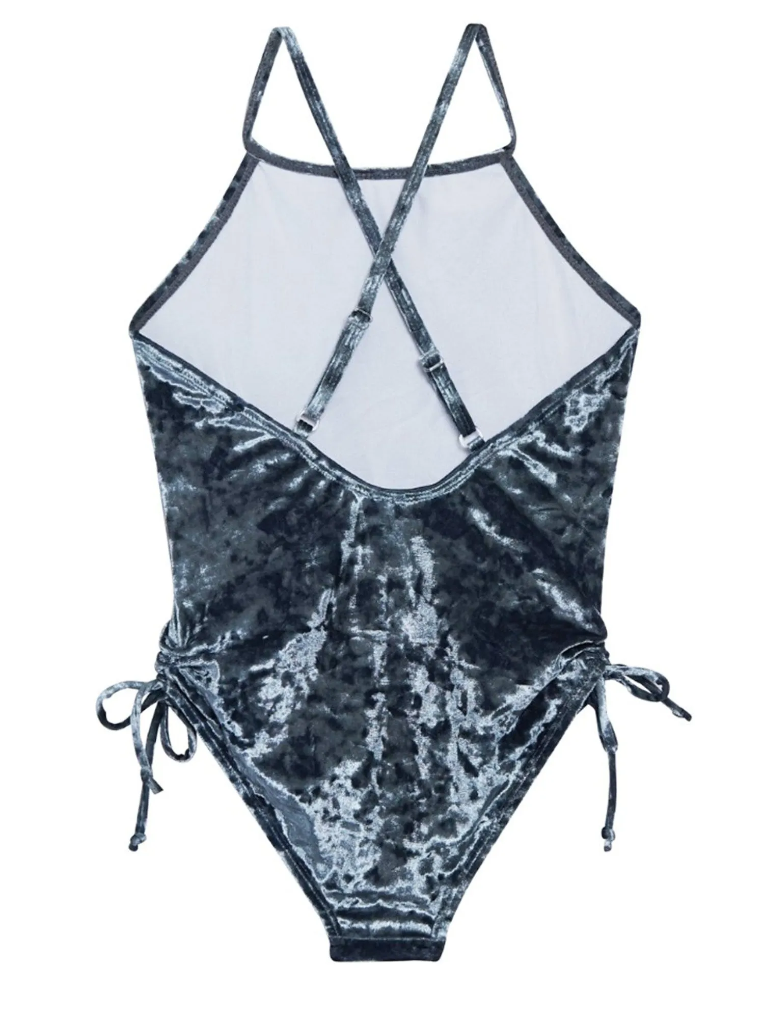 Emiliya  - Crushed Velvet One Piece Swimsuit