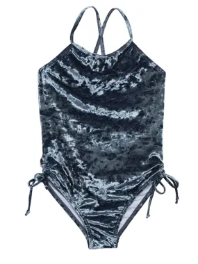 Emiliya  - Crushed Velvet One Piece Swimsuit