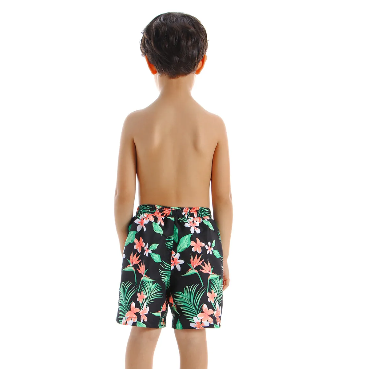 Family Matching One Piece Leaves Swimsuits