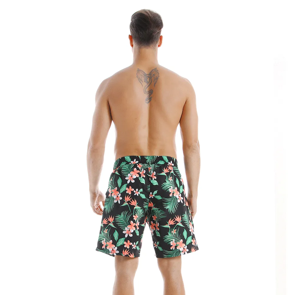 Family Matching One Piece Leaves Swimsuits