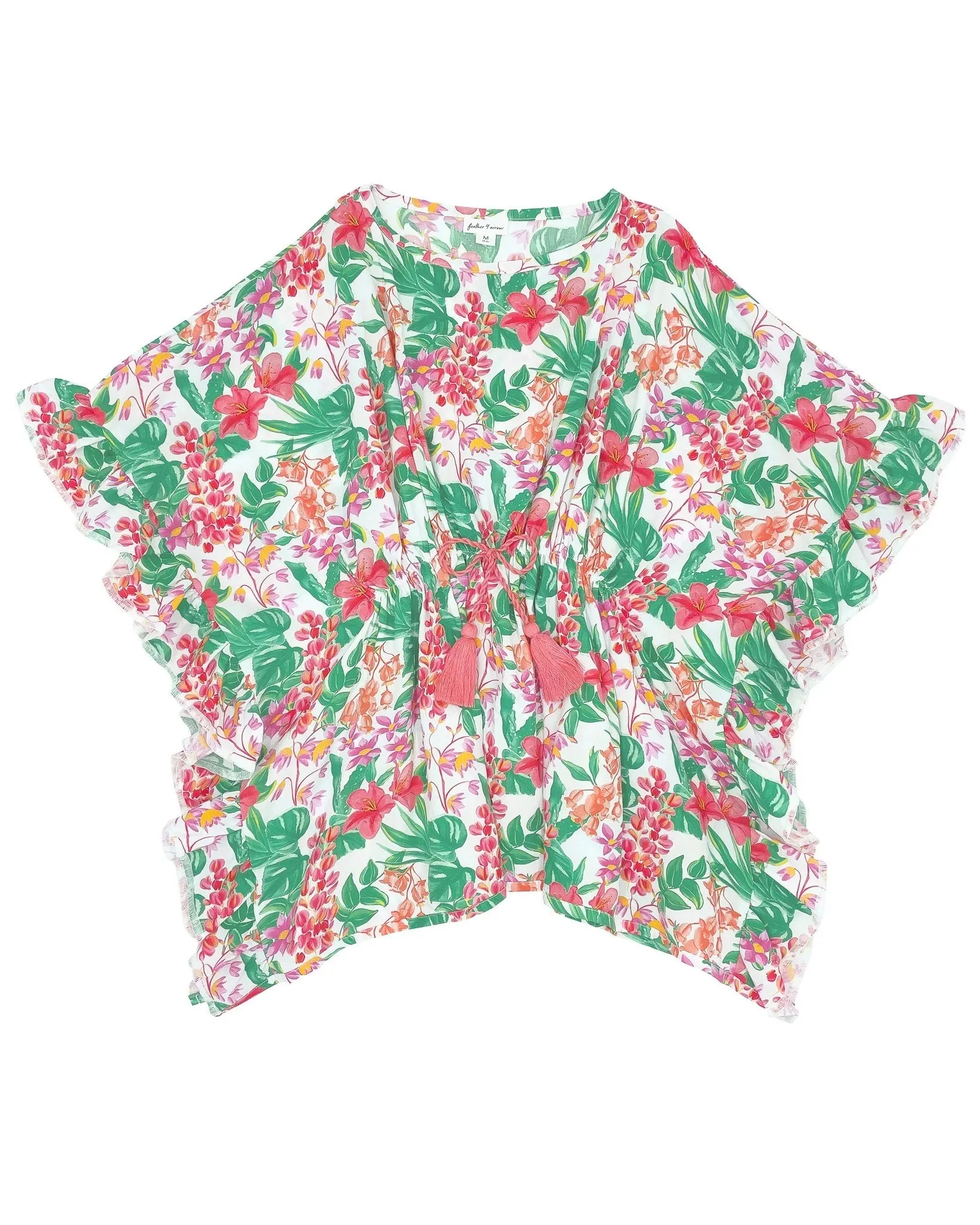 Feather 4 Arrow-Sea Breeze Kaftan (Floral 2-14)