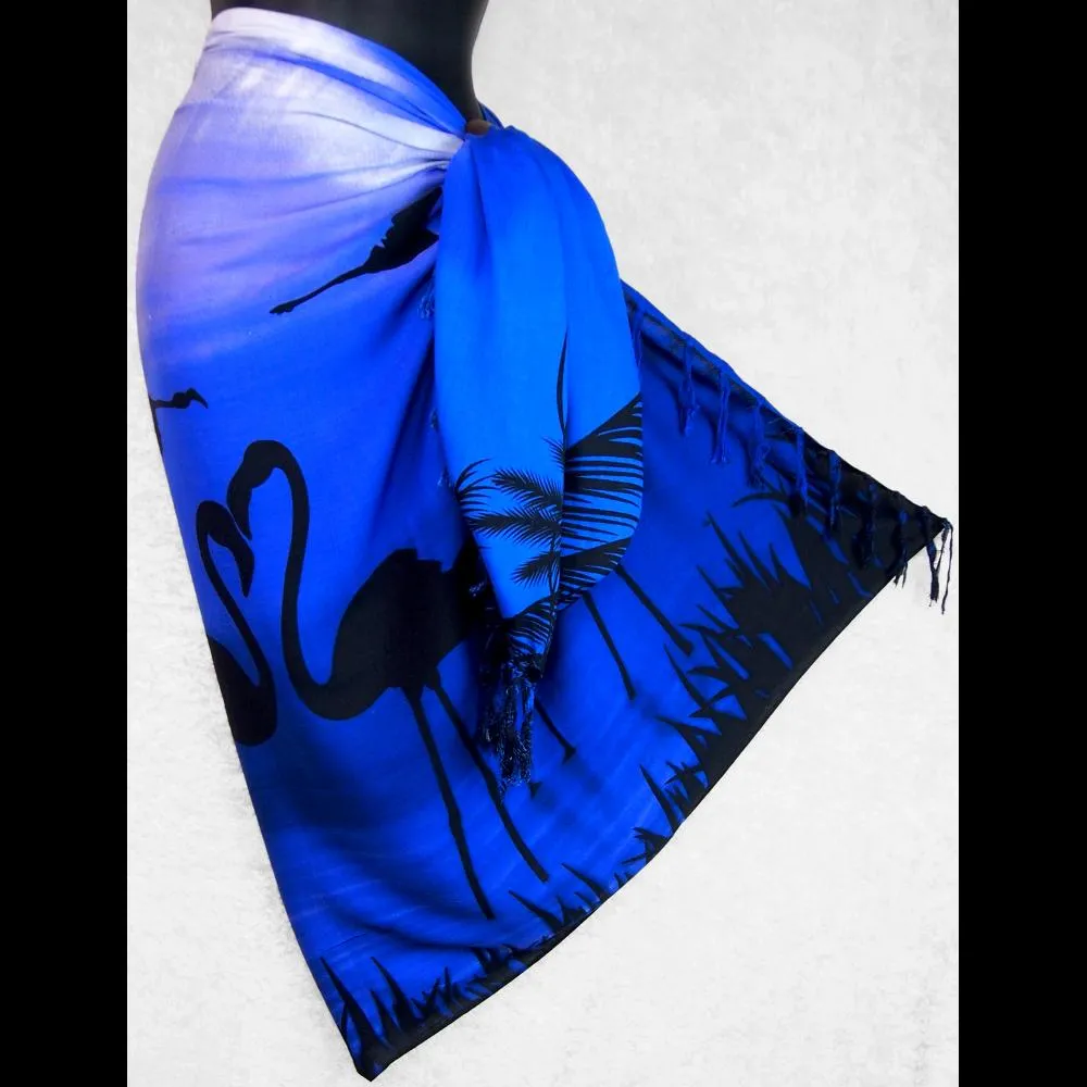 Flamingo Sunset Sarongs