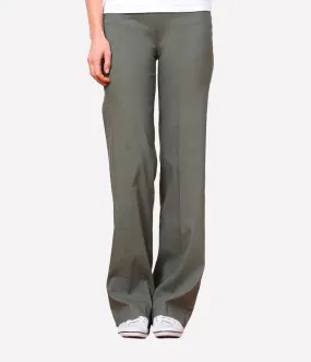 Flavia Linen Pant in Olive