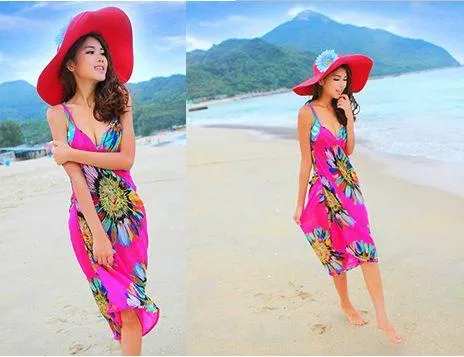 Floral Beach Dress