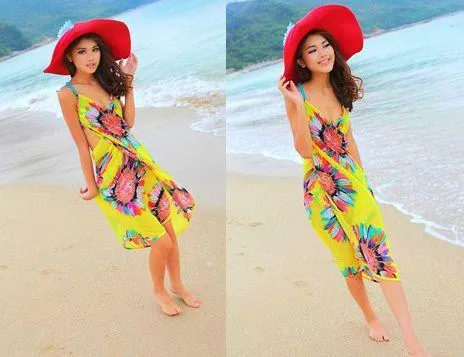 Floral Beach Dress