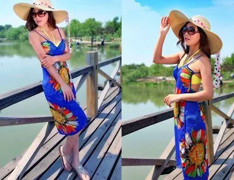 Floral Beach Dress