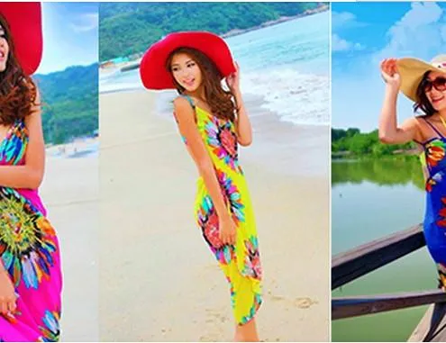 Floral Beach Dress