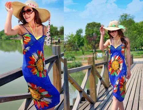 Floral Beach Dress