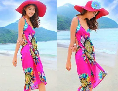 Floral Beach Dress