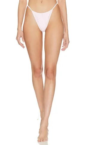 Frankies Bikinis x Pamela Anderson Zeus Bikini Bottom in Pink