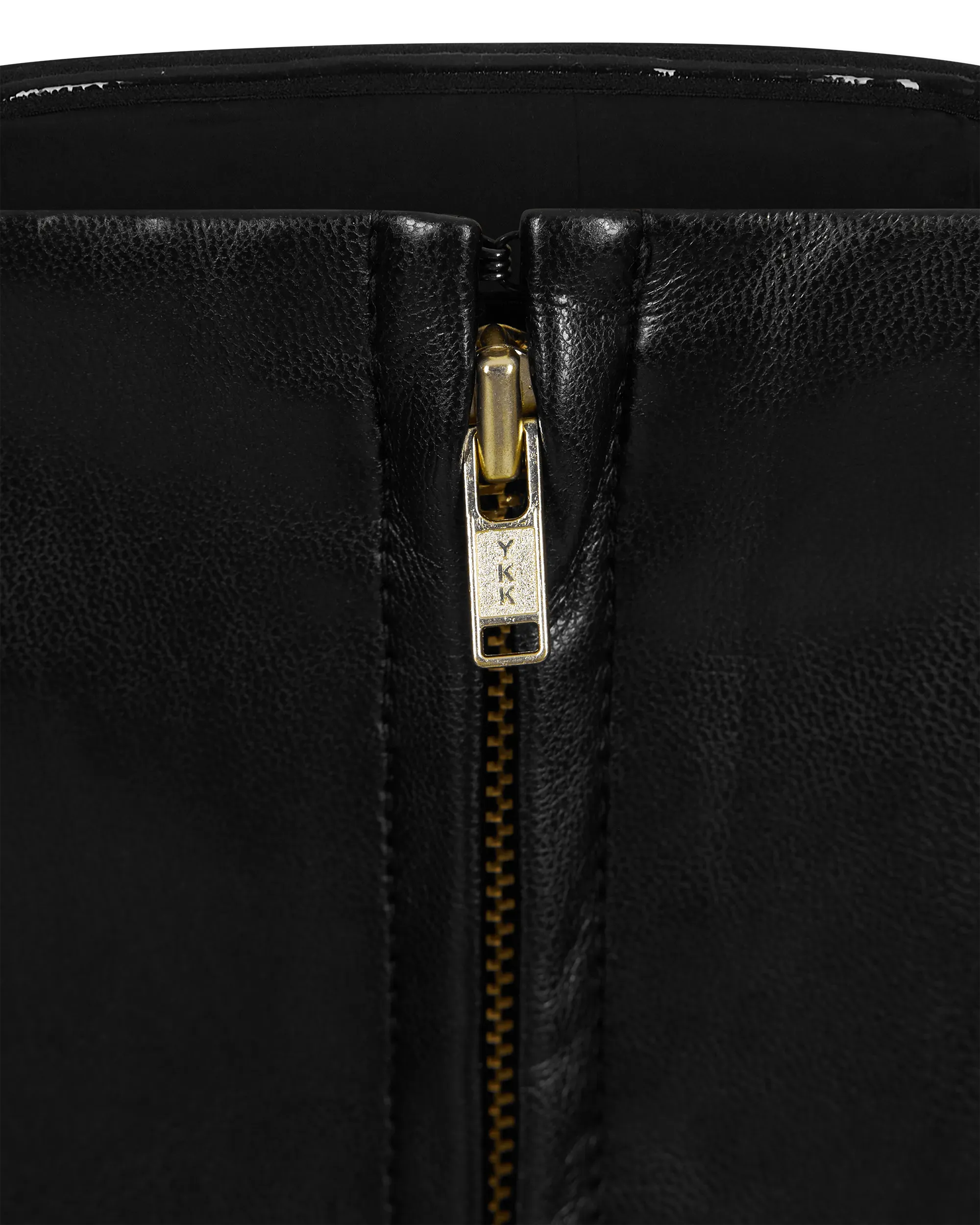 Iman Vegan Leather Top