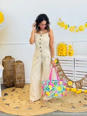 Linen Chic Culotte Pants (Reg & Plus)