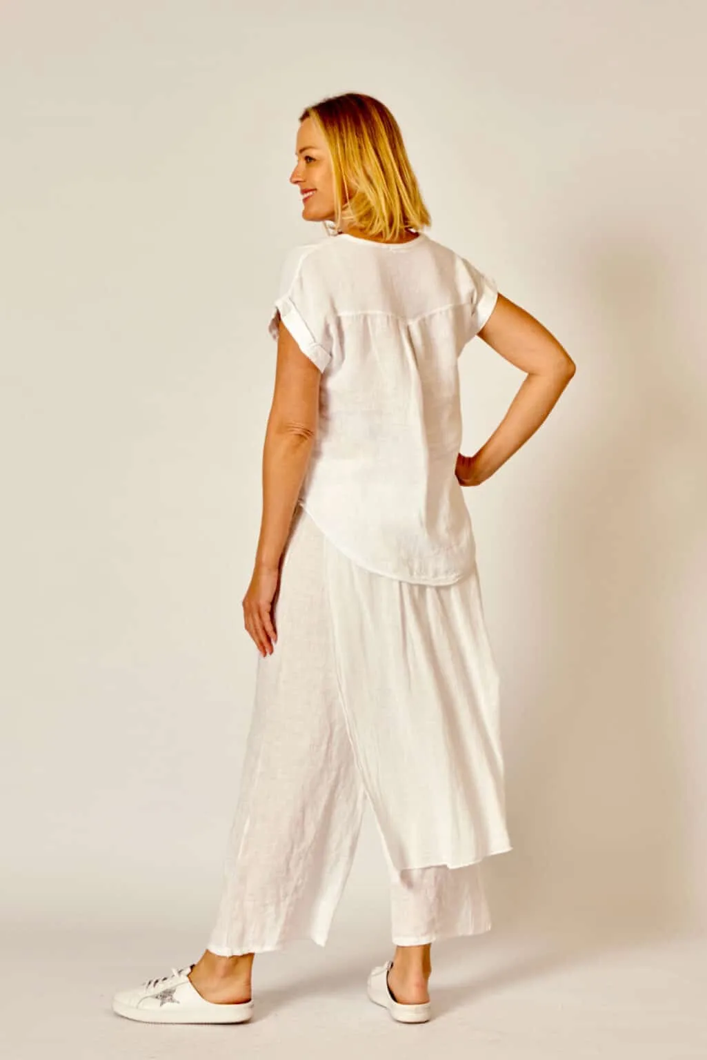 Linen Overlayer Pants