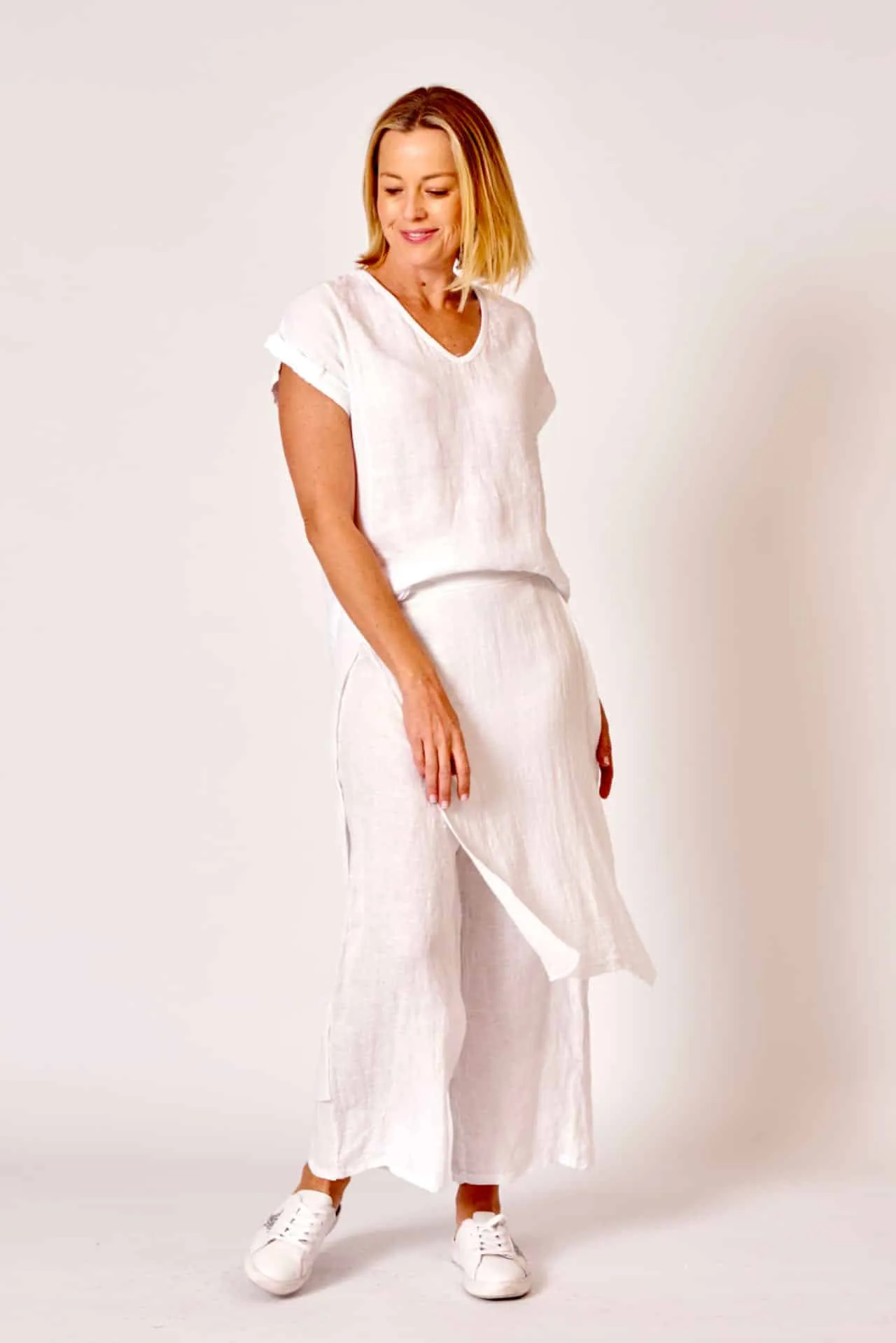 Linen Overlayer Pants