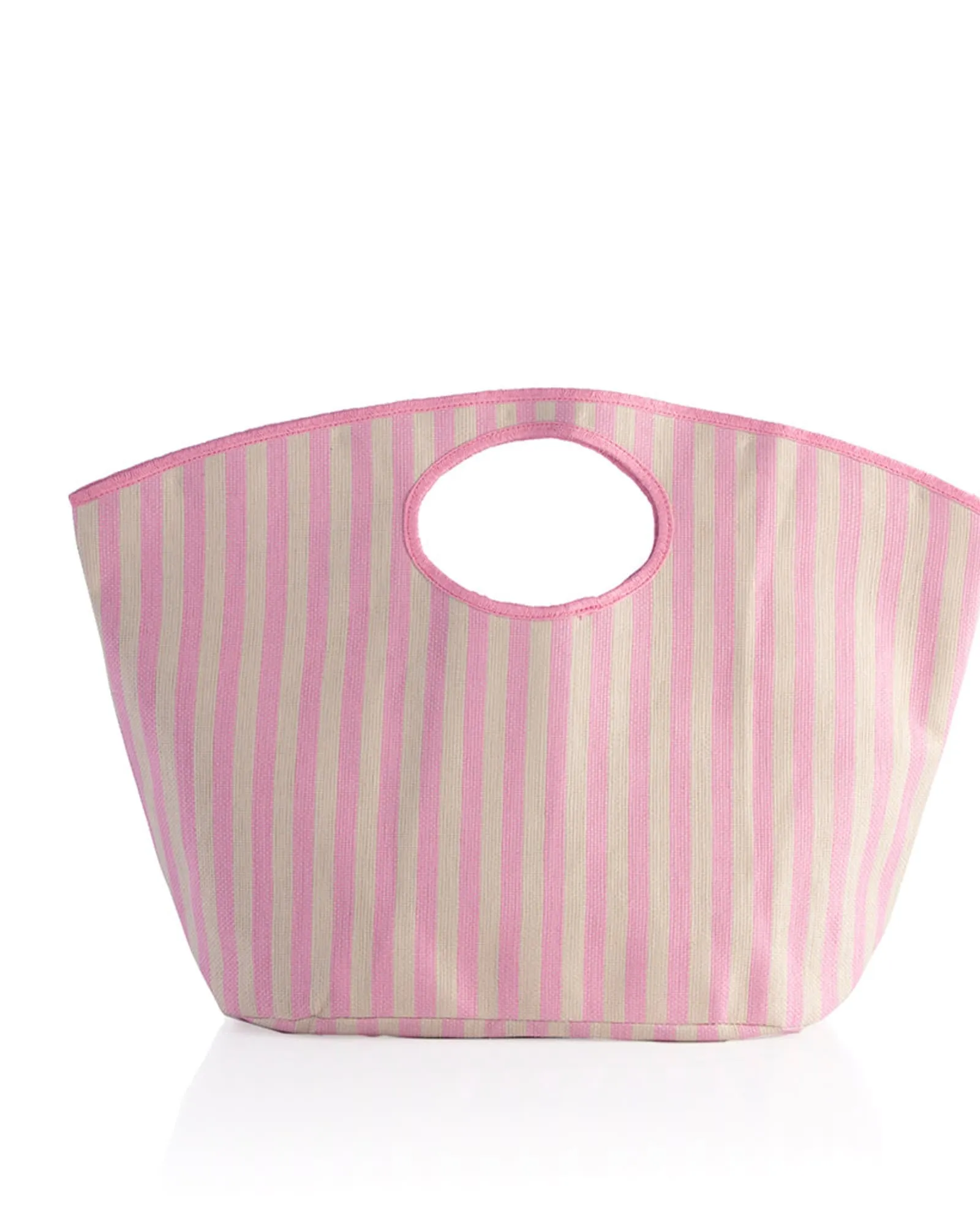 Lolita Tote | Pink and Ivory