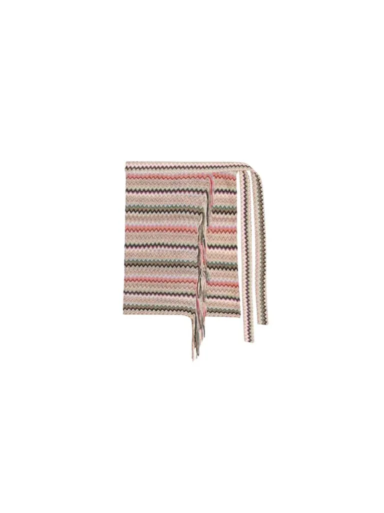 Missoni Pareo Wrap Skirt - Zig Zag Pattern