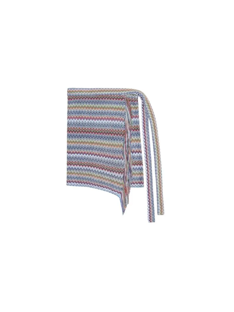Missoni Pareo Wrap Skirt - Zig Zag Pattern