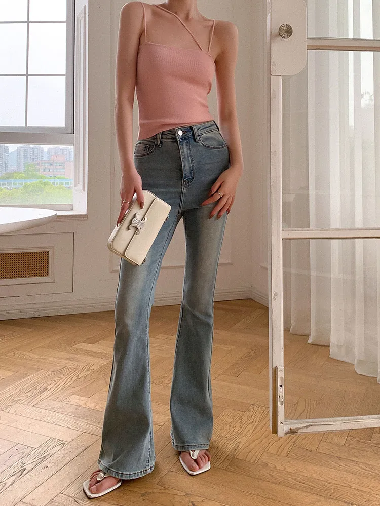 Multi Strap Camisole Top in Pink