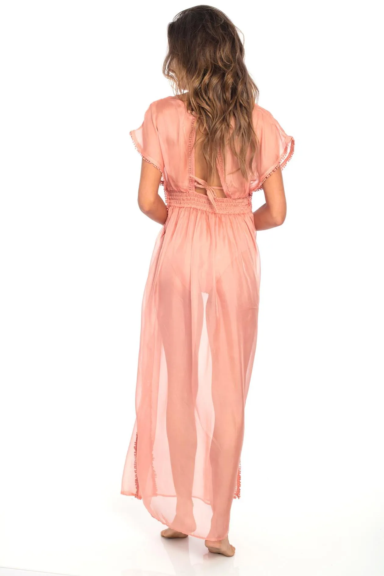 Muted Clay Maxi Dress Cover Up