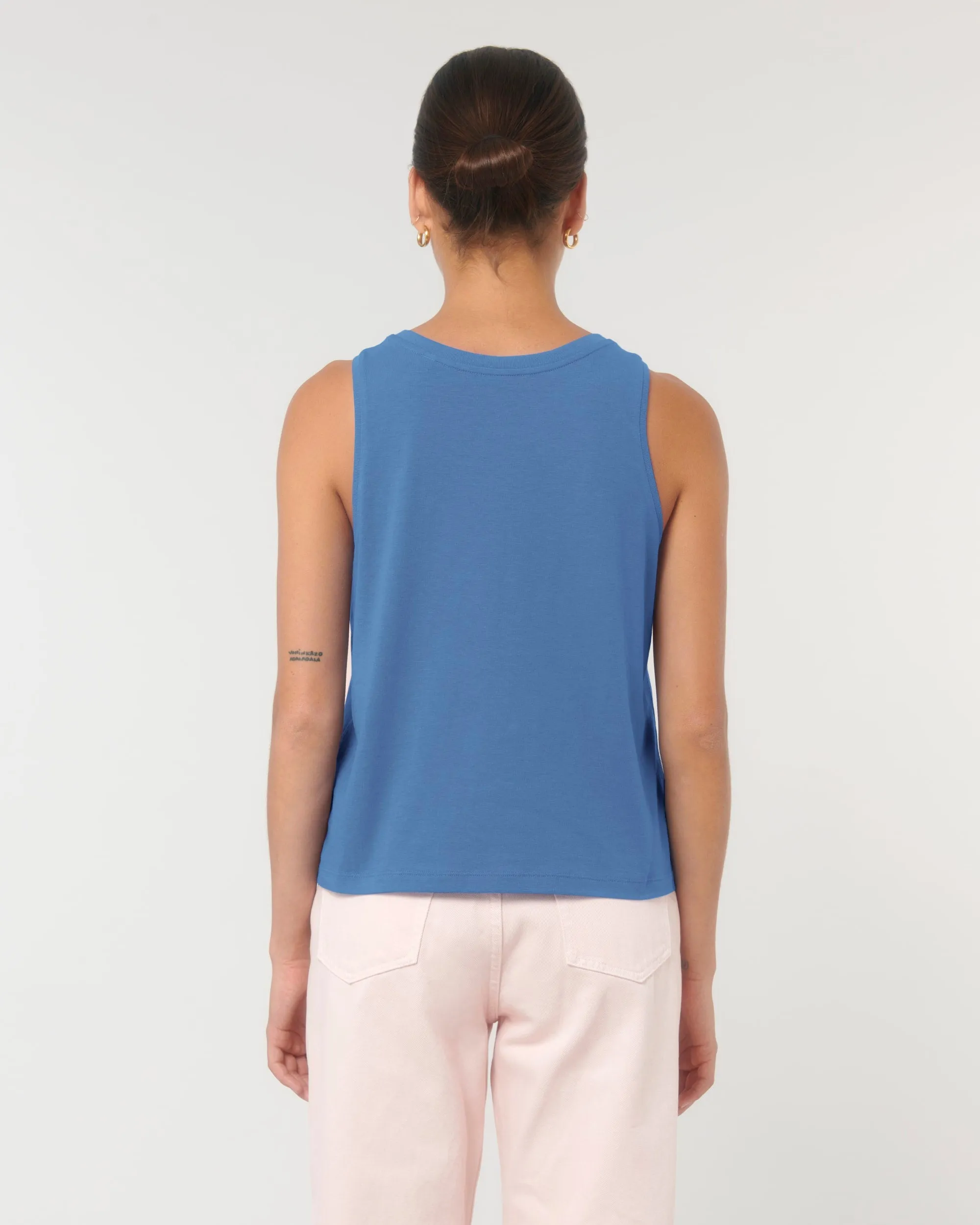 Organic Crop Tank Top: Womens