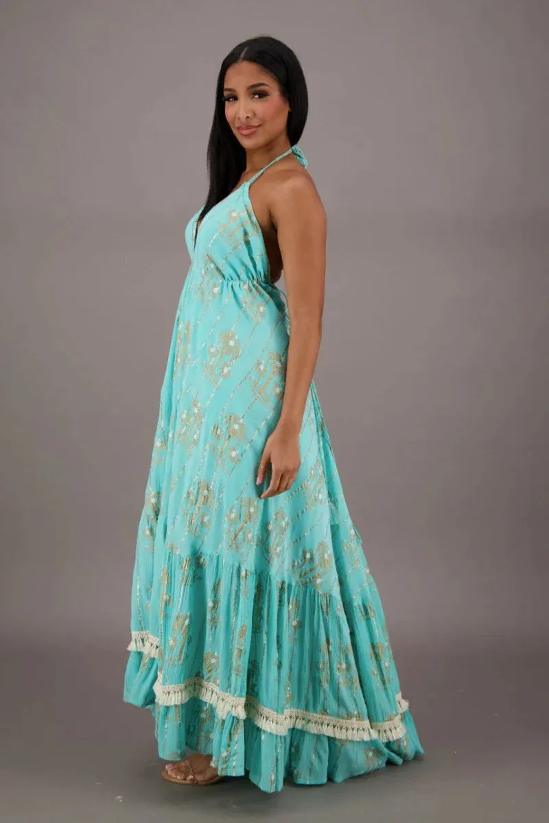 Piper Palm Boho Dress