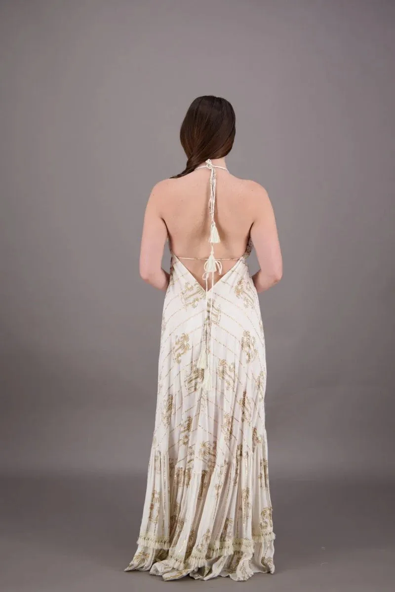 Piper Palm Boho Dress