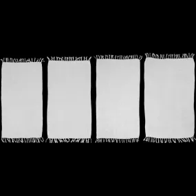 Plain White Kid's Sarongs (Ages: 6, 8, 10, 12)
