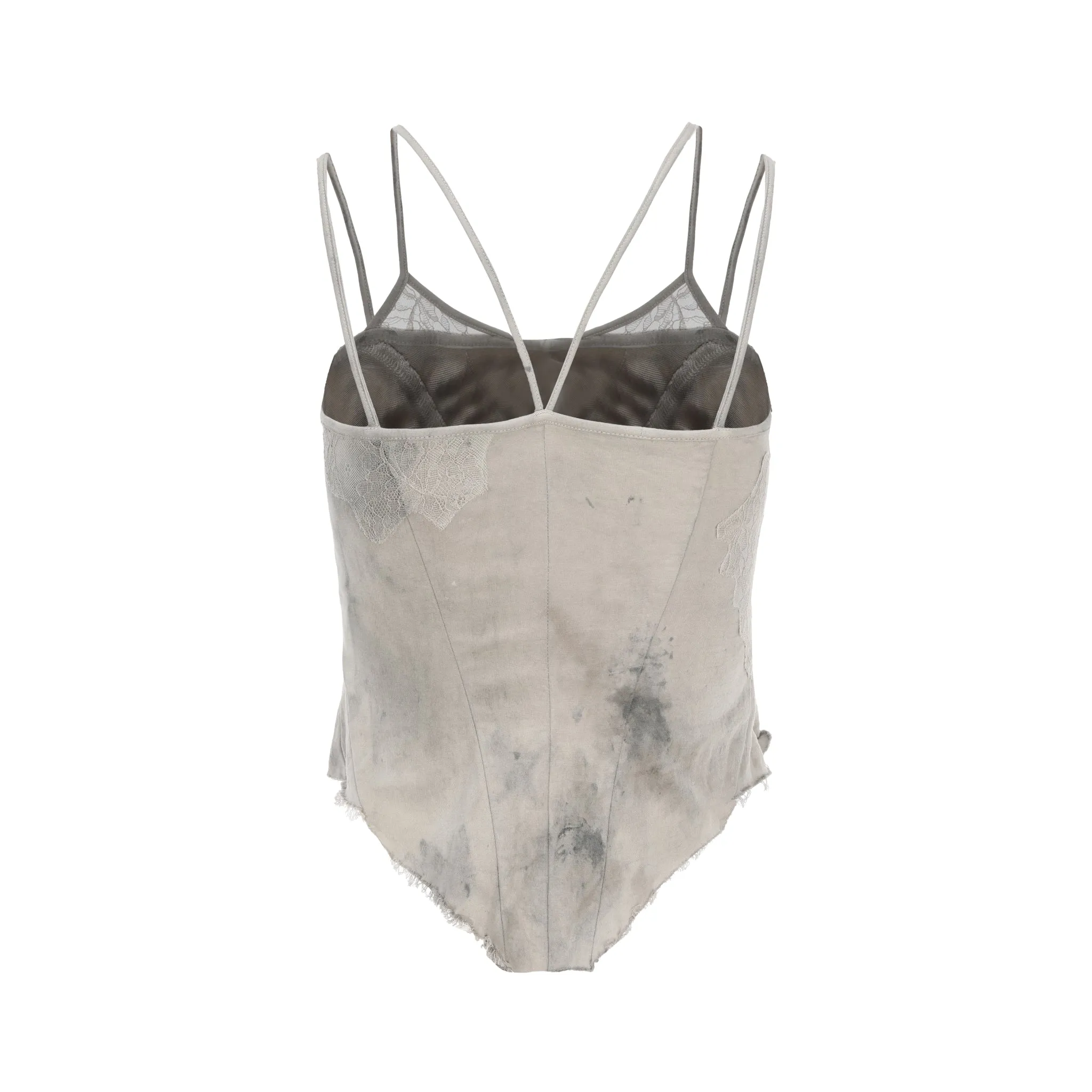 Plant Dyed Lace Stretch Camisole