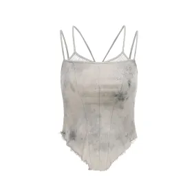 Plant Dyed Lace Stretch Camisole