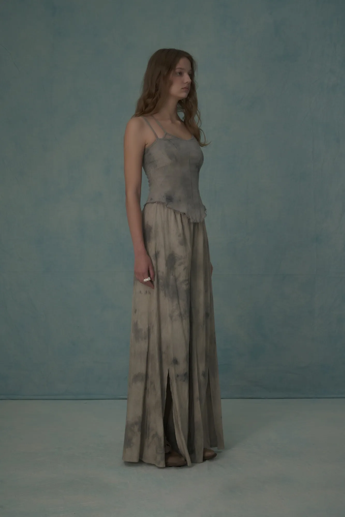 Plant Dyed Lace Stretch Camisole