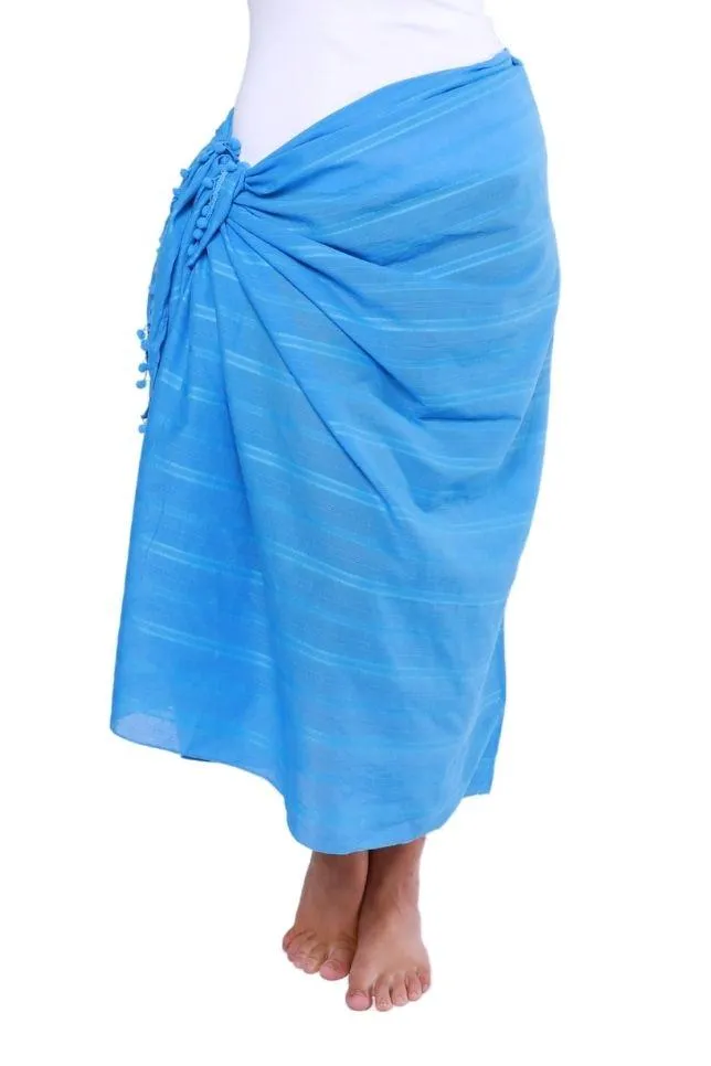 Provence Blue Sarong
