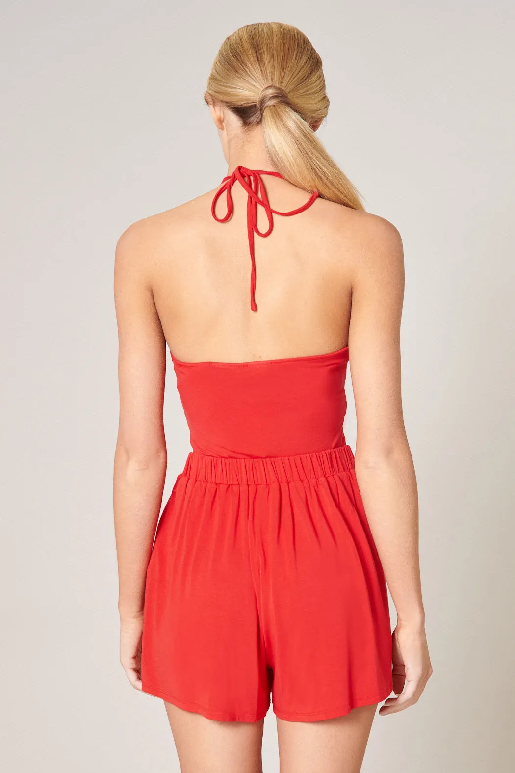 Rafaela Convertible Cutout Jersey Knit Top