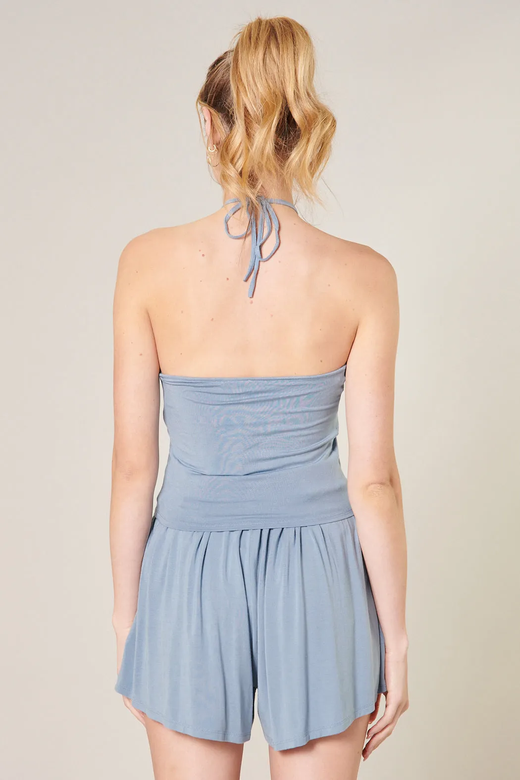 Rafaela Convertible Cutout Jersey Knit Top