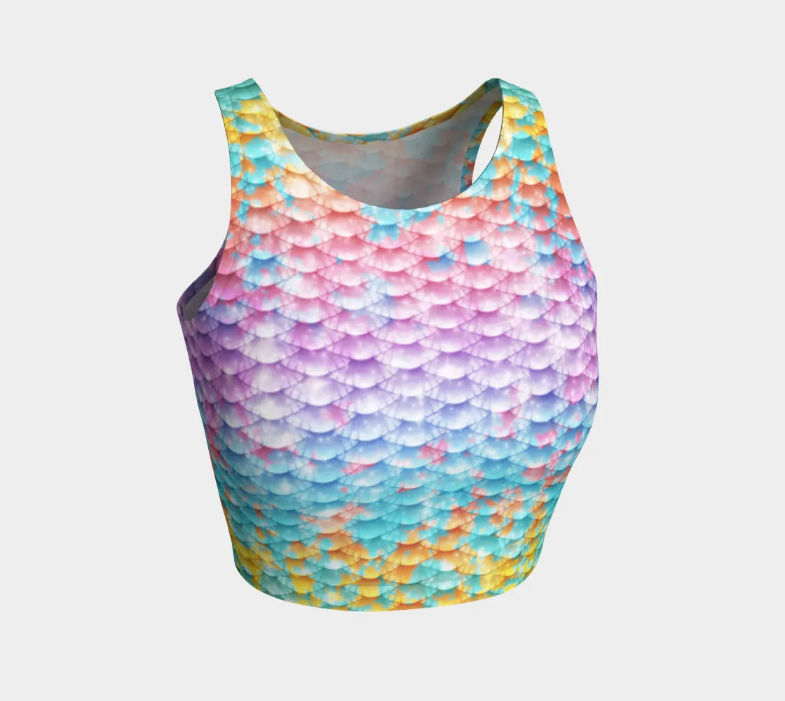 Rainbow Dazzle Swim Top