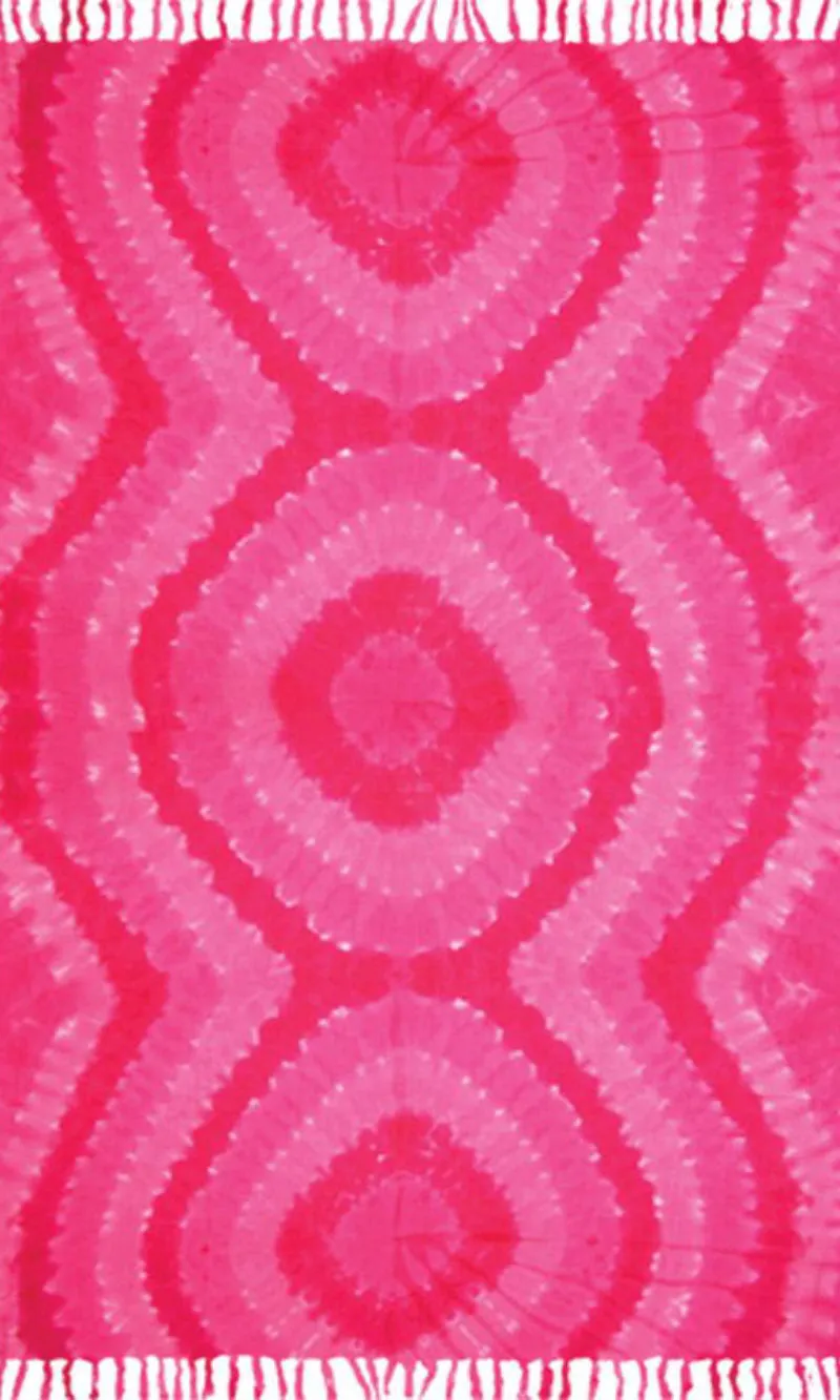 Rayon Sarong XL Tie Dye, More Colours