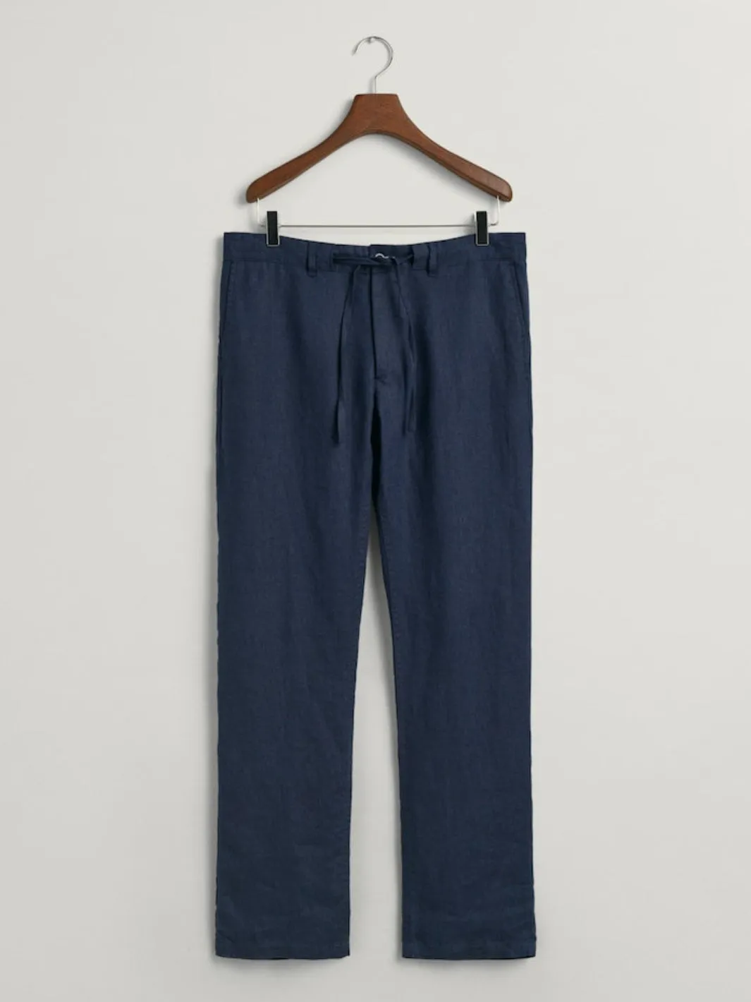 RELAXED FIT LINEN PANTS Marine