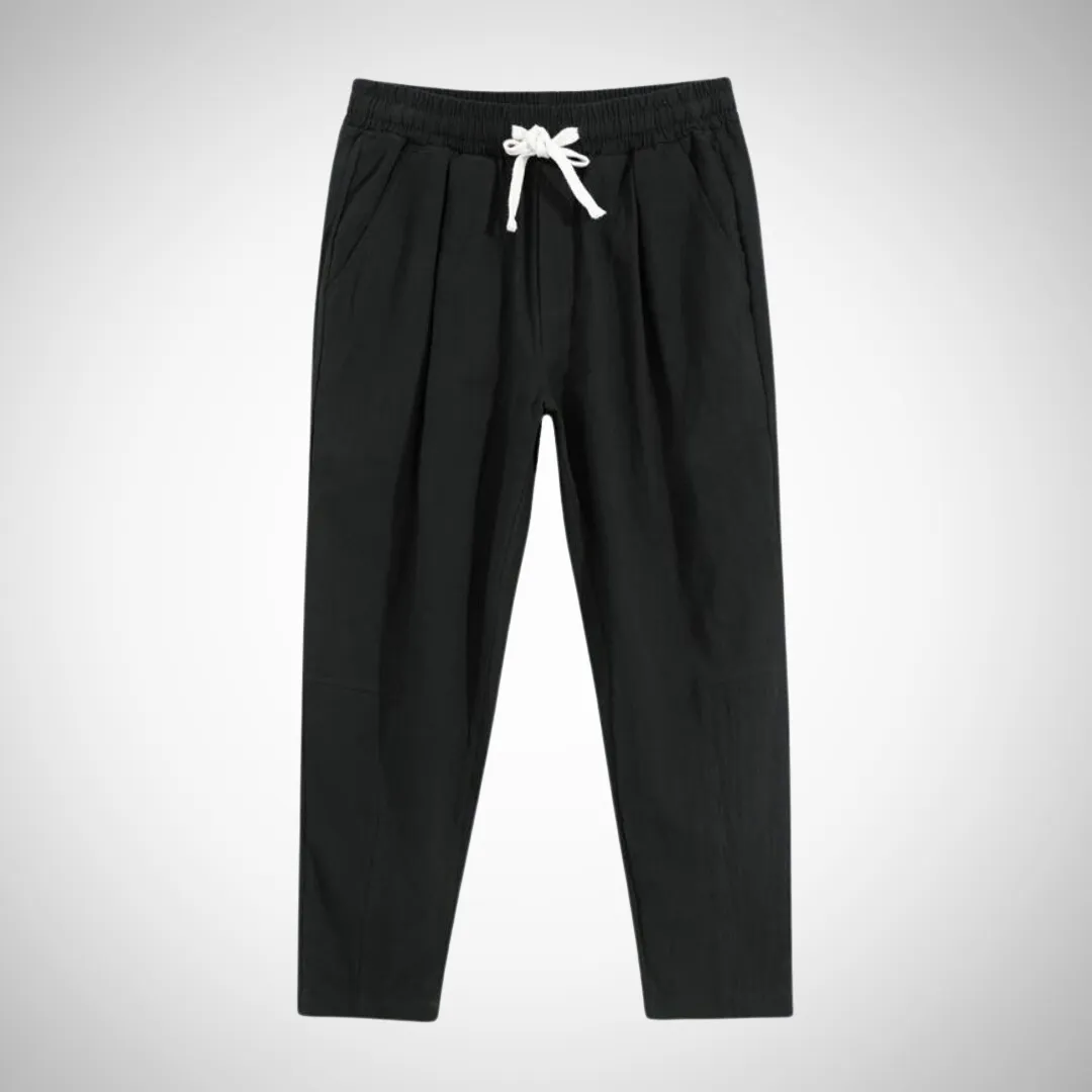 Ruel Cotton-Linen Pants