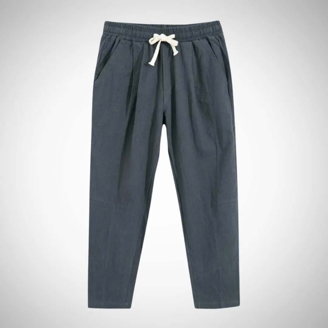 Ruel Cotton-Linen Pants