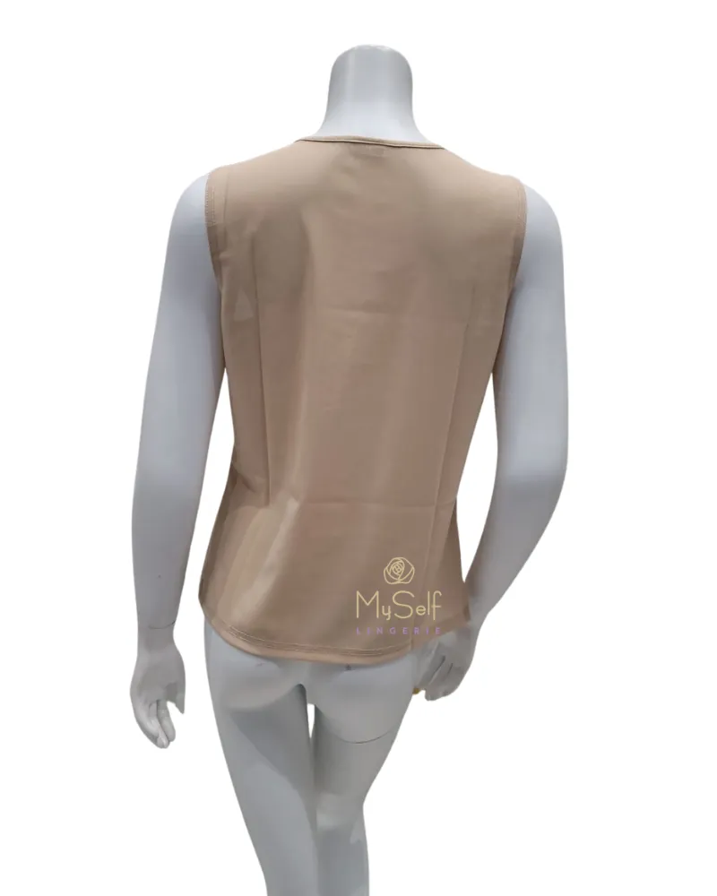 S5316 Nude Mesh Camisole