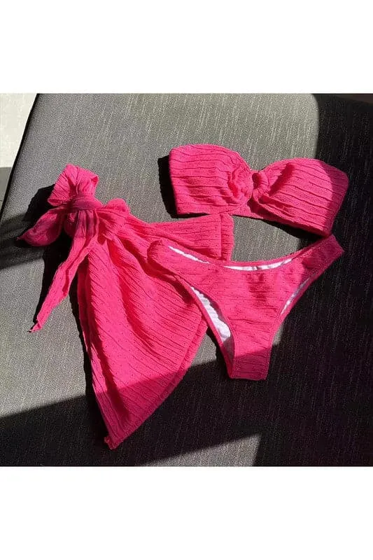 SA396 Bikini Skirt Swimwear Set